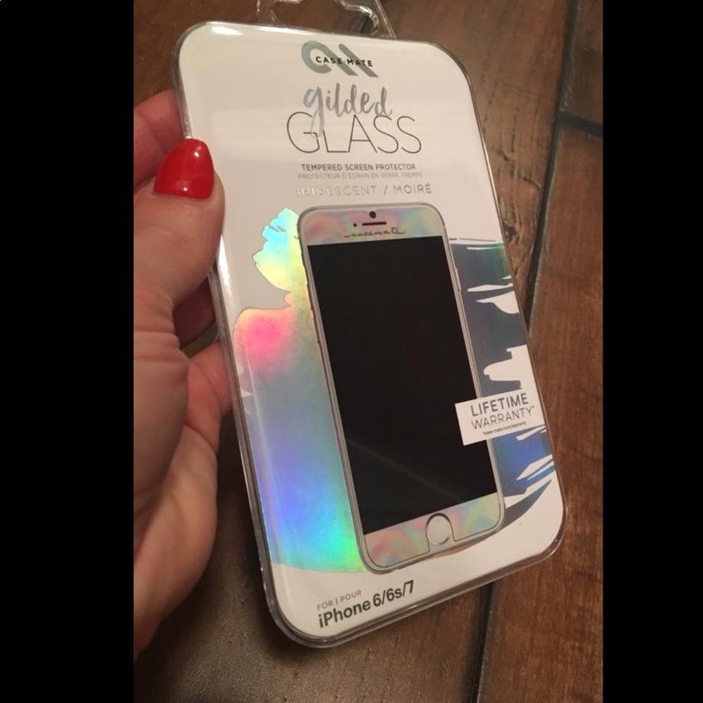 NIB Casemate Gilded Glass Screen Protector 6/6s/7